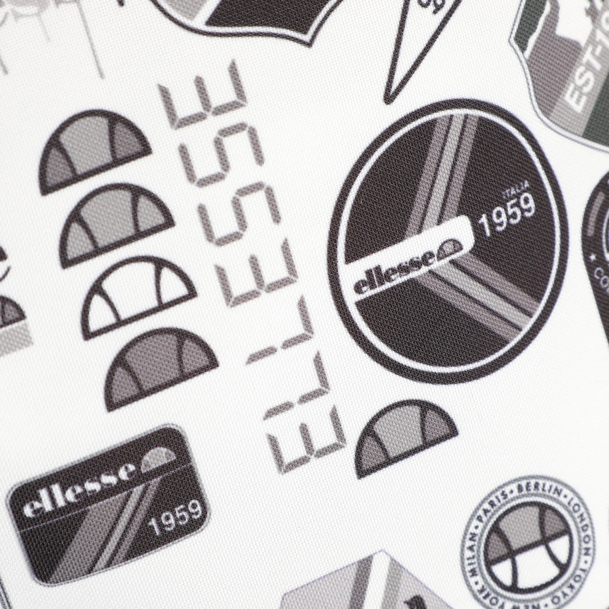 Ellesse Ansu Zaino - Bianco, Nero 6 Ellesse Ansu Zaino - Bianco, Nero - immagine 4