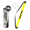 Balls Unlimited Code Black 18 Tubi Da 4 In Aggiunta Tubo Per Palline -Vendite Babolat 0003000000 000 1