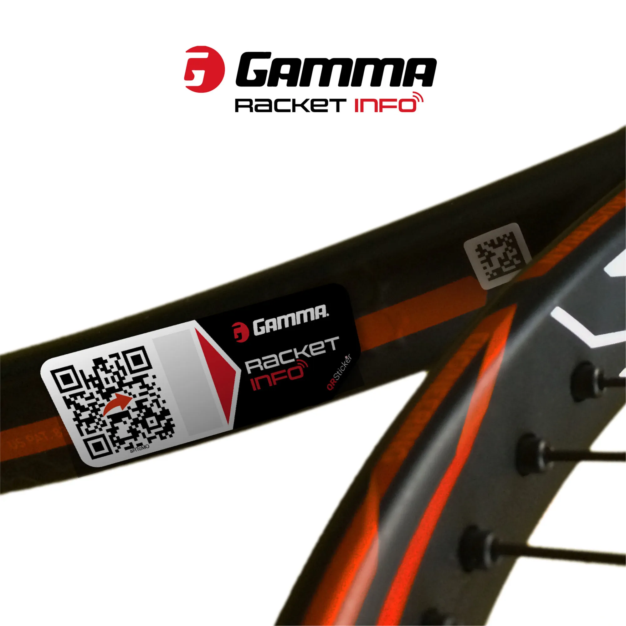 Gamma Racket Info Internationale Version Incollare Gli Adesivi Confezione Da 16 - Nero 4 Gamma Racket Info Internationale Version Incollare Gli Adesivi Confezione Da 16 - Nero - immagine 2