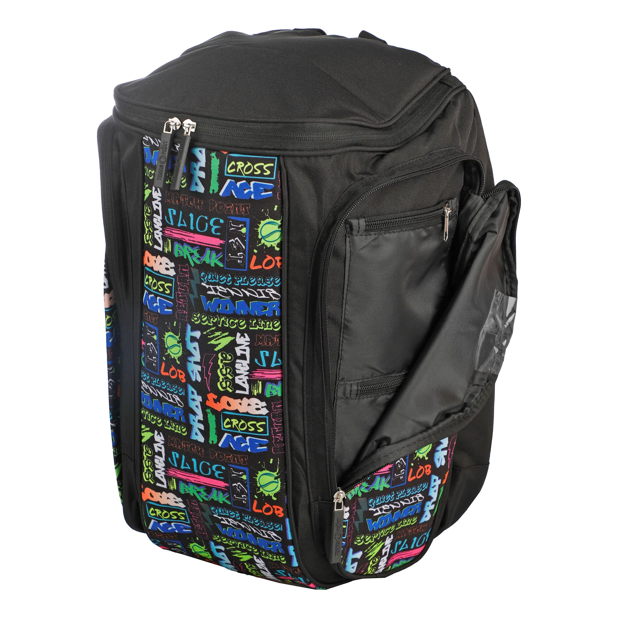 Tennis-Point Premium Graffiti - Nero, Multicolore 5 Tennis-Point Premium Graffiti - Nero, Multicolore - immagine 3