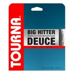 Tourna Big Hitter Deuce Set Di Corde 12m - Blu, Rosso