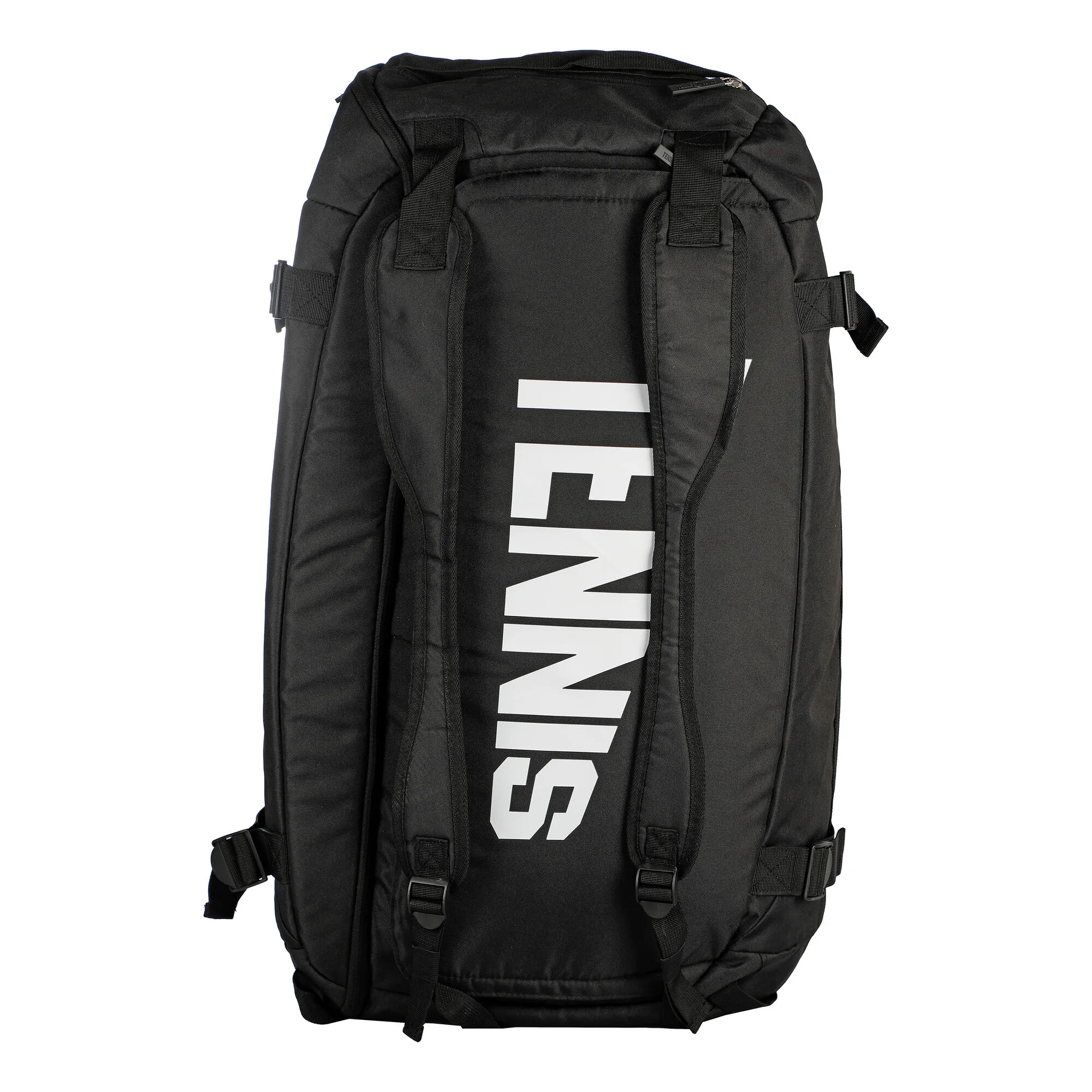 Tennis-Point Premium Blackline Duffelbag Borsa Per Racchetta - Nero, Bianco 4 Tennis-Point Premium Blackline Duffelbag Borsa Per Racchetta - Nero, Bianco - immagine 2