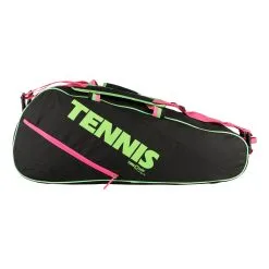 Tennis-Point Premium Neon 6R - Nero, Verde Neon 13 Tennis-Point Premium Neon 6R - Nero, Verde Neon -Vendite Babolat 0122200000 0 4