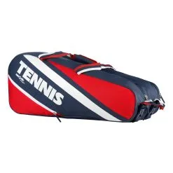 Tennis-Point Classic 6R Borsa Per Racchetta - Blu Scuro, Multicolore -Vendite Babolat 0122700000 0 4