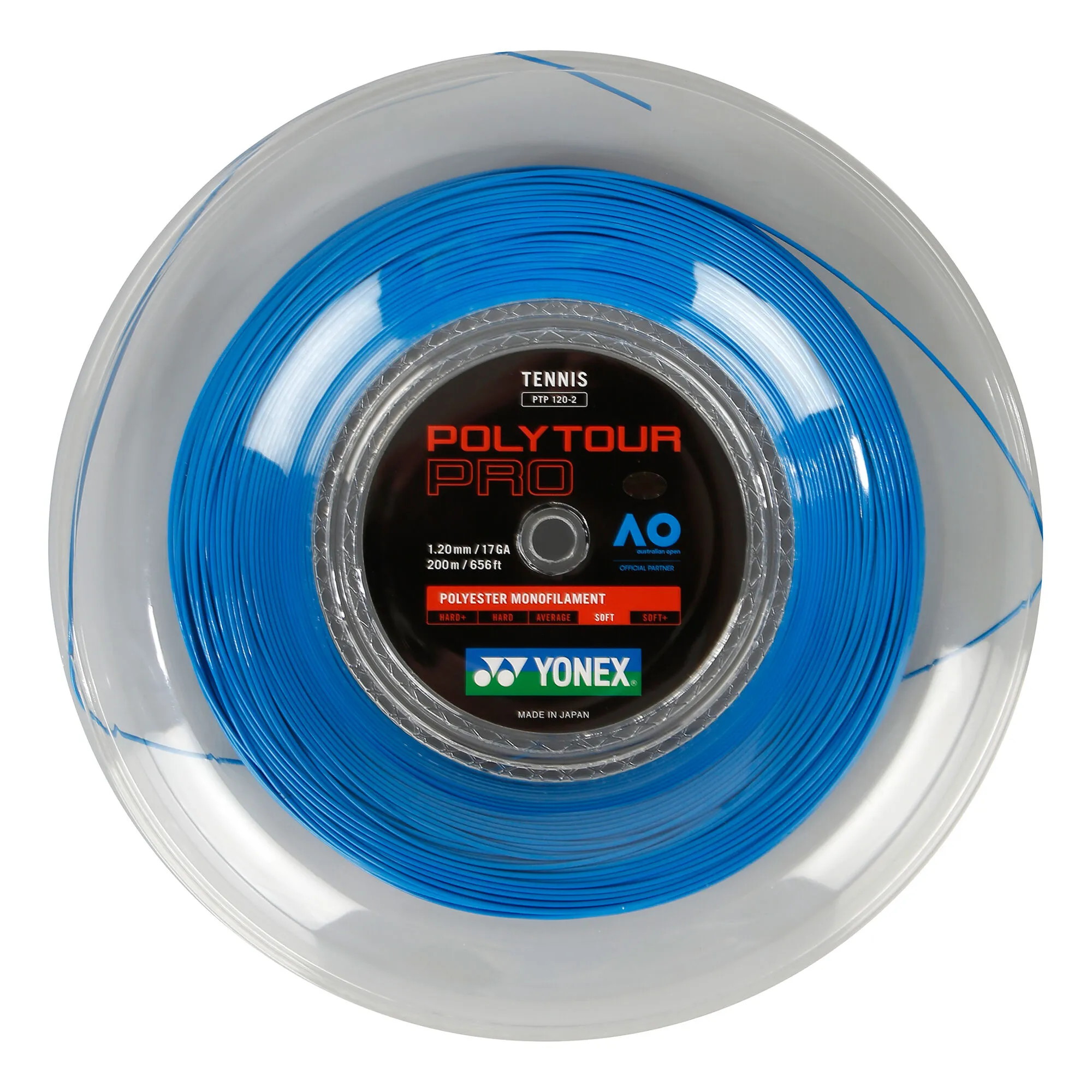 YONEX Poly Tour Pro Rotolo Di Corde 200m - Blu 3 YONEX Poly Tour Pro Rotolo Di Corde 200m - Blu