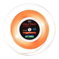 YONEX Poly Tour Rev Rotolo Di Corde 200m - Arancione