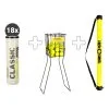 Tennis-Point Classic Tennisball 18 Tubi Da 4 In Aggiunta Cesto Per Palline, In Aggiunta Tubo Per Palline -Vendite Babolat 0126800000 000