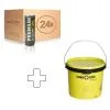 Tennis-Point Premium Tennisball 24 Tubi Da 3 Nel Cartone, In Aggiunta Secchiello Per Palline -Vendite Babolat 0127400000 000