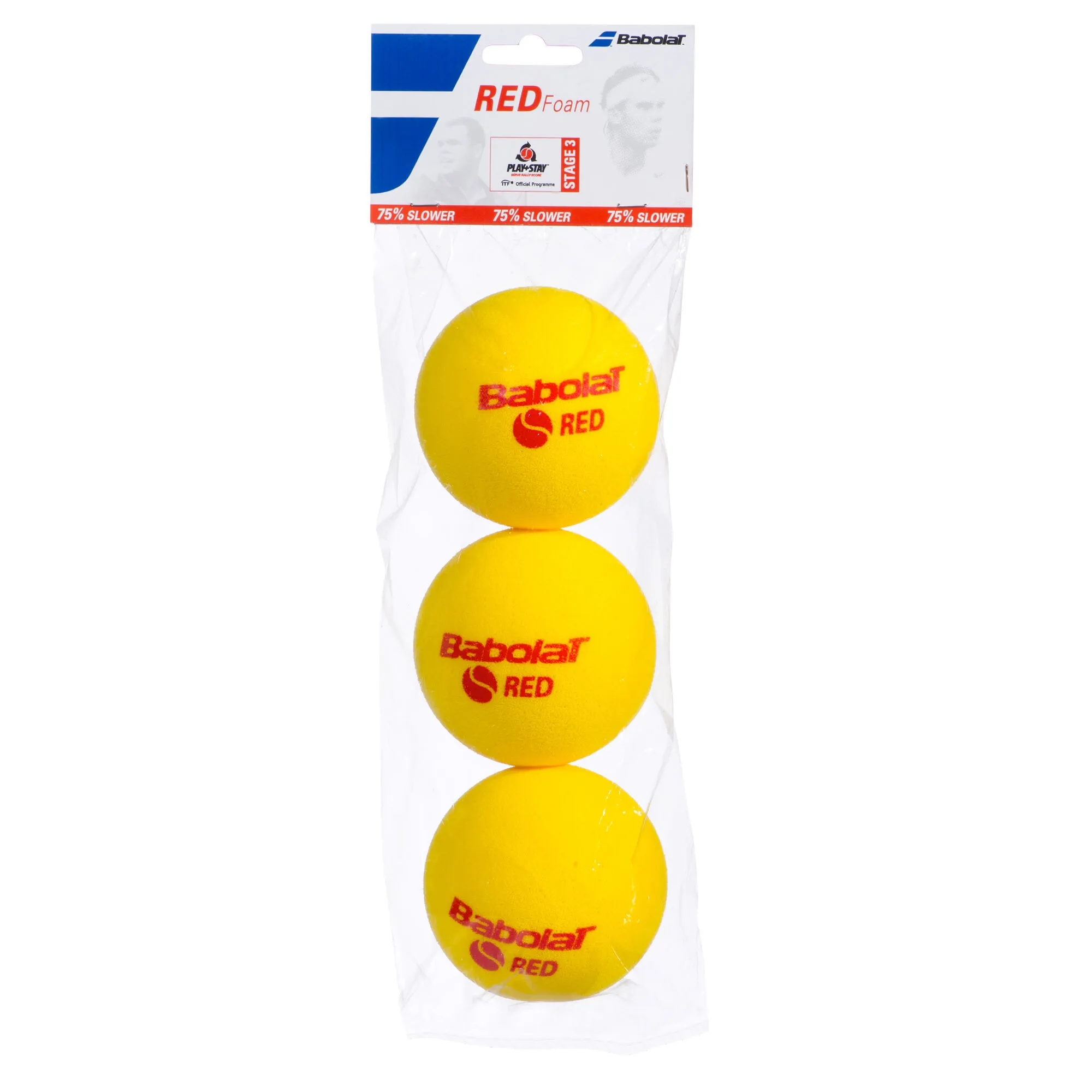 Babolat Red Foam (Stage 3) Sacchetto Da 3 3 Babolat Red Foam (Stage 3) Sacchetto Da 3