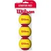 Wilson Starter Balls (Stage 3) Sacchetto Da 3 -Vendite Babolat 0151500000 000