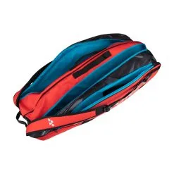 YONEX Pro Racquet Bag Borsa Per Racchetta Da 6 - Rosso, Nero -Vendite Babolat 0152600000 10
