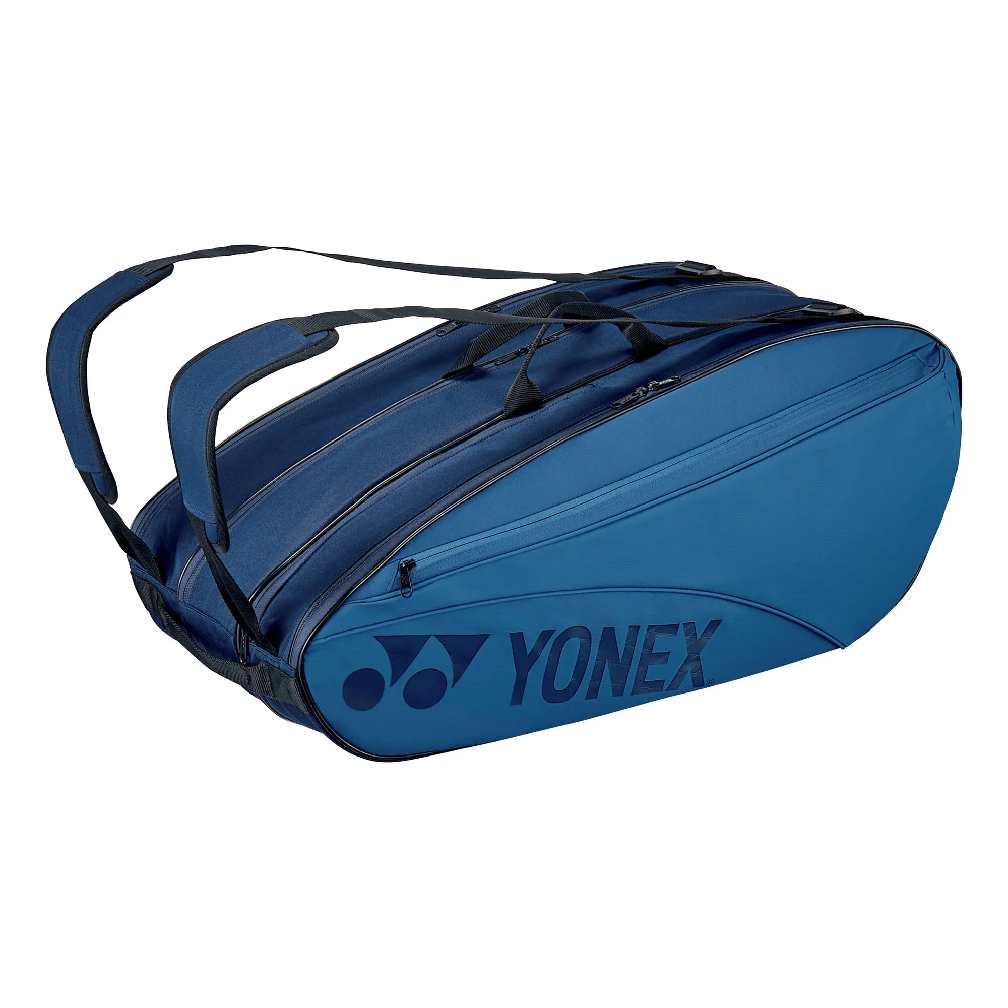 YONEX Team Racquet Bag Borsa Per Racchetta Da 10 - Blu, Nero 3 YONEX Team Racquet Bag Borsa Per Racchetta Da 10 - Blu, Nero