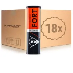 Dunlop Fort Clay Court 18 Tubi Da 4