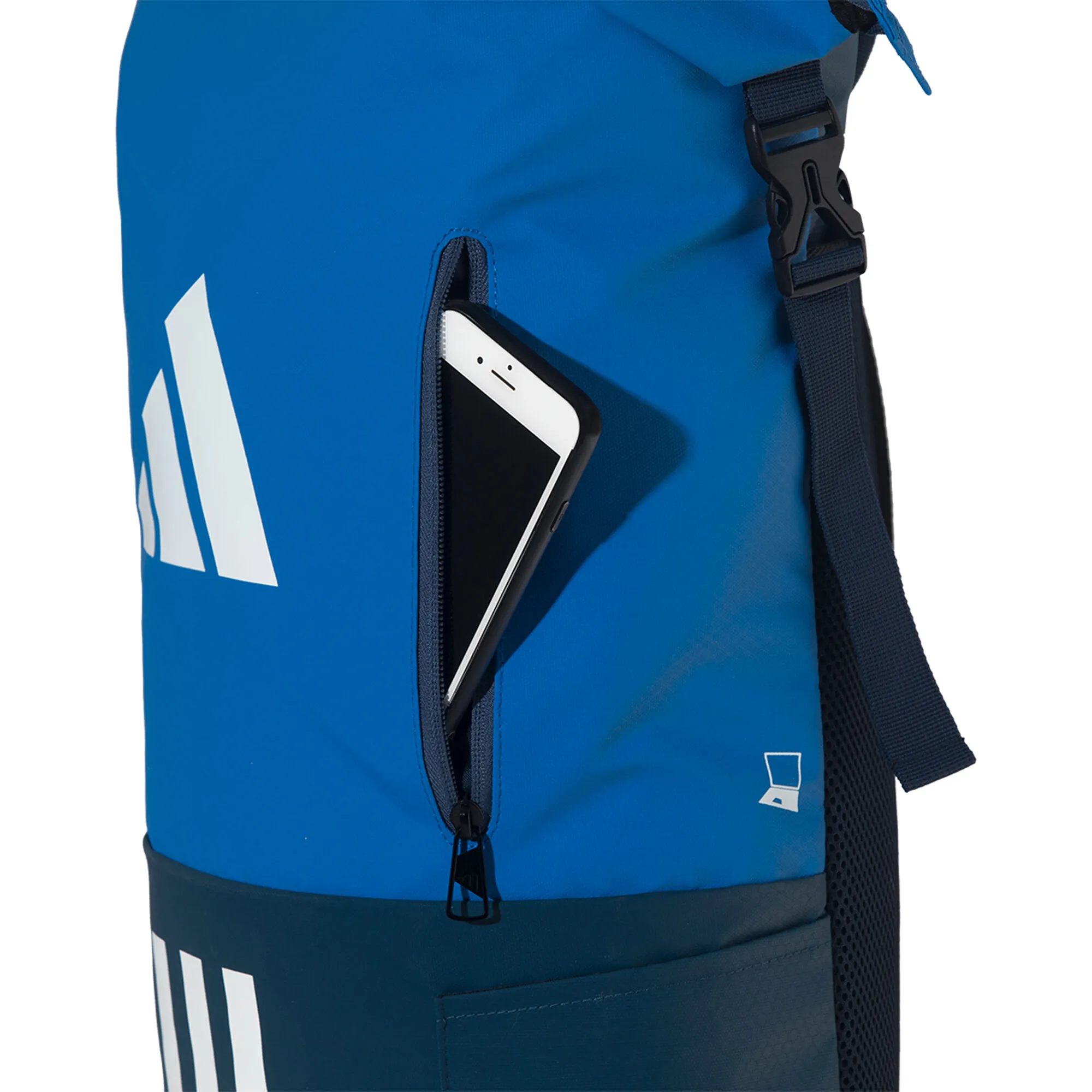 ADIDAS Multigame 3.2 Zaino - Blu, Bianco 5 ADIDAS Multigame 3.2 Zaino - Blu, Bianco - immagine 3