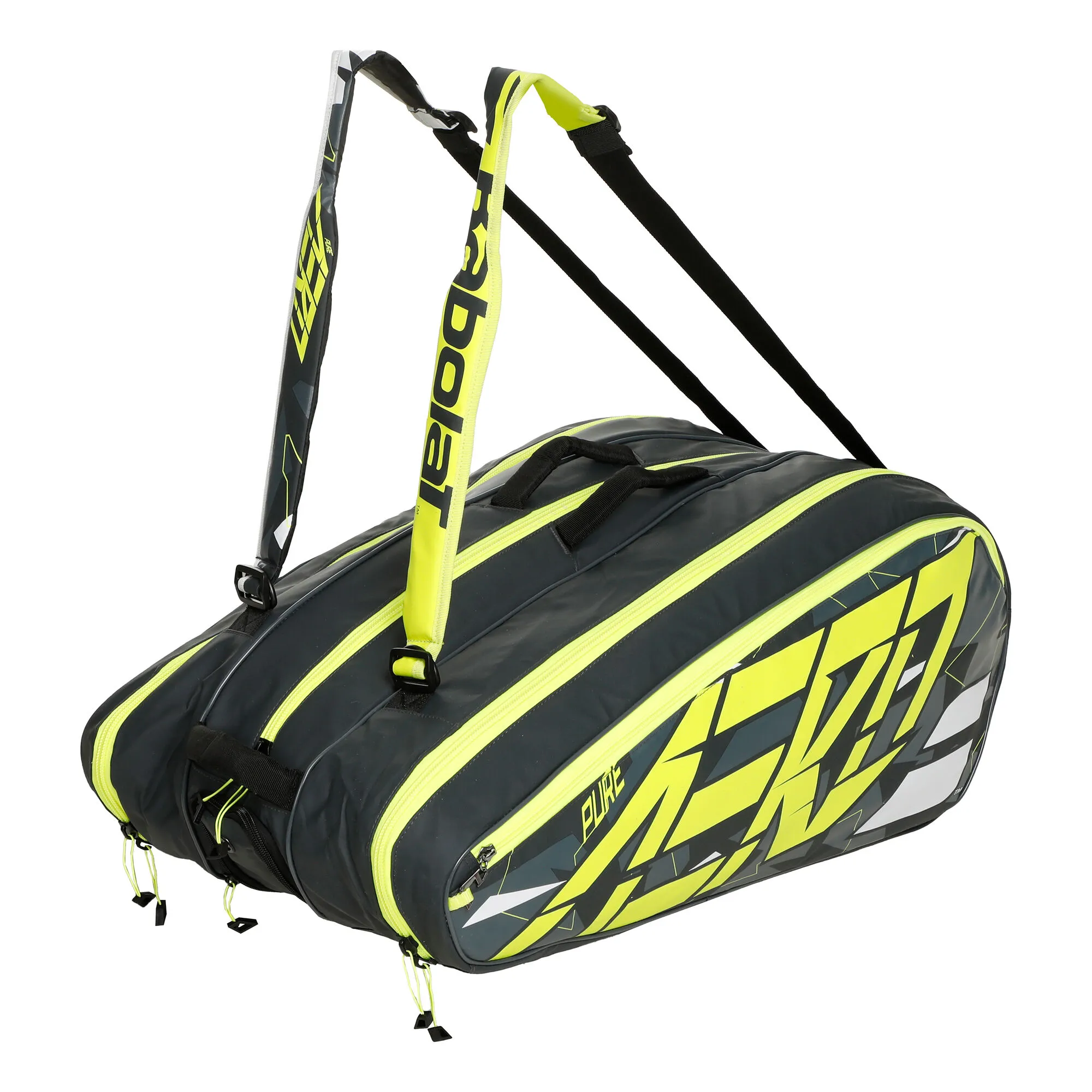 Babolat RH X 12 Pure Aero Borsa Per Racchetta - Antracite, Giallo 9 Babolat RH X 12 Pure Aero Borsa Per Racchetta - Antracite, Giallo - immagine 7