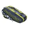 Babolat RH X 6 Pure Aero Borsa Per Racchetta - Antracite, Giallo