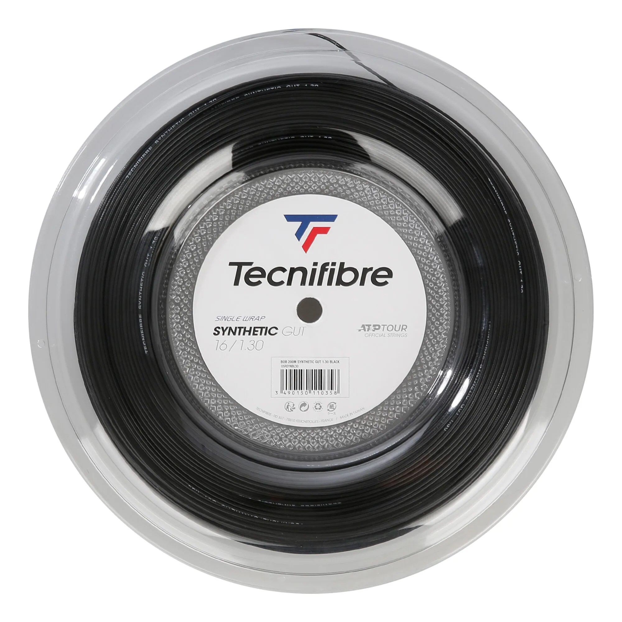 TECNIFIBRE Synthetic Gut 200m Rotolo Di Corde - Nero 3 TECNIFIBRE Synthetic Gut 200m Rotolo Di Corde - Nero