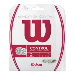 Wilson Sensation Control Set Di Corde 12,2m - Colori Naturali