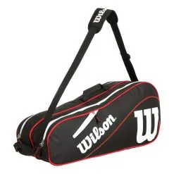 Wilson Advantage III Six Borsa Per Racchetta - Nero, Bianco -Vendite Babolat 0199200000 0 1