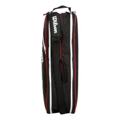 Wilson Advantage III Six Borsa Per Racchetta - Nero, Bianco -Vendite Babolat 0199200000 0 2