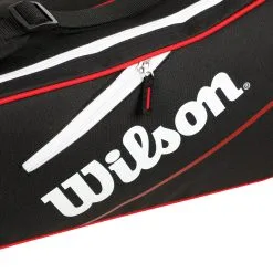 Wilson Advantage III Six Borsa Per Racchetta - Nero, Bianco -Vendite Babolat 0199200000 12