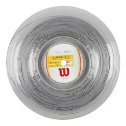 Wilson Poly Pro Rotolo Di Corde 200m - Argento