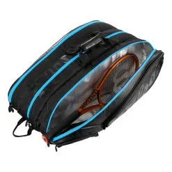 Wilson Tour 15 Borsa Per Racchetta Edizione Speciale - Nero, Blu 21 Wilson Tour 15 Borsa Per Racchetta Edizione Speciale - Nero, Blu -Vendite Babolat 0205100000 10