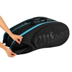 Wilson Tour 15 Borsa Per Racchetta Edizione Speciale - Nero, Blu 25 Wilson Tour 15 Borsa Per Racchetta Edizione Speciale - Nero, Blu -Vendite Babolat 0205100000 14