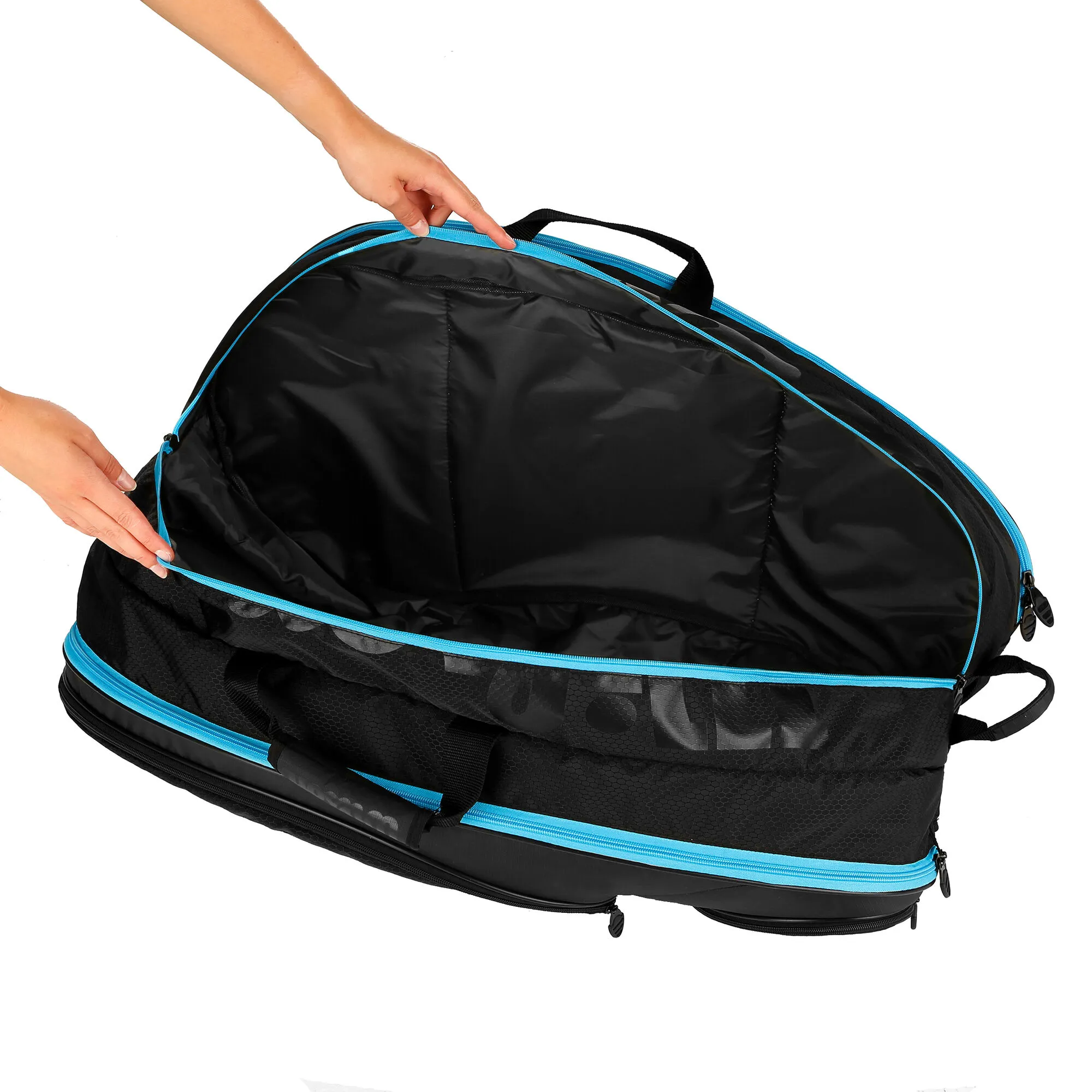Wilson Tour 15 Borsa Per Racchetta Edizione Speciale - Nero, Blu 14 Wilson Tour 15 Borsa Per Racchetta Edizione Speciale - Nero, Blu - immagine 12