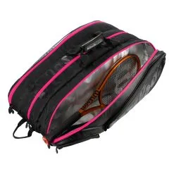Wilson Tour 15 Borsa Per Racchetta Edizione Speciale - Nero, Rosa -Vendite Babolat 0214300000 10