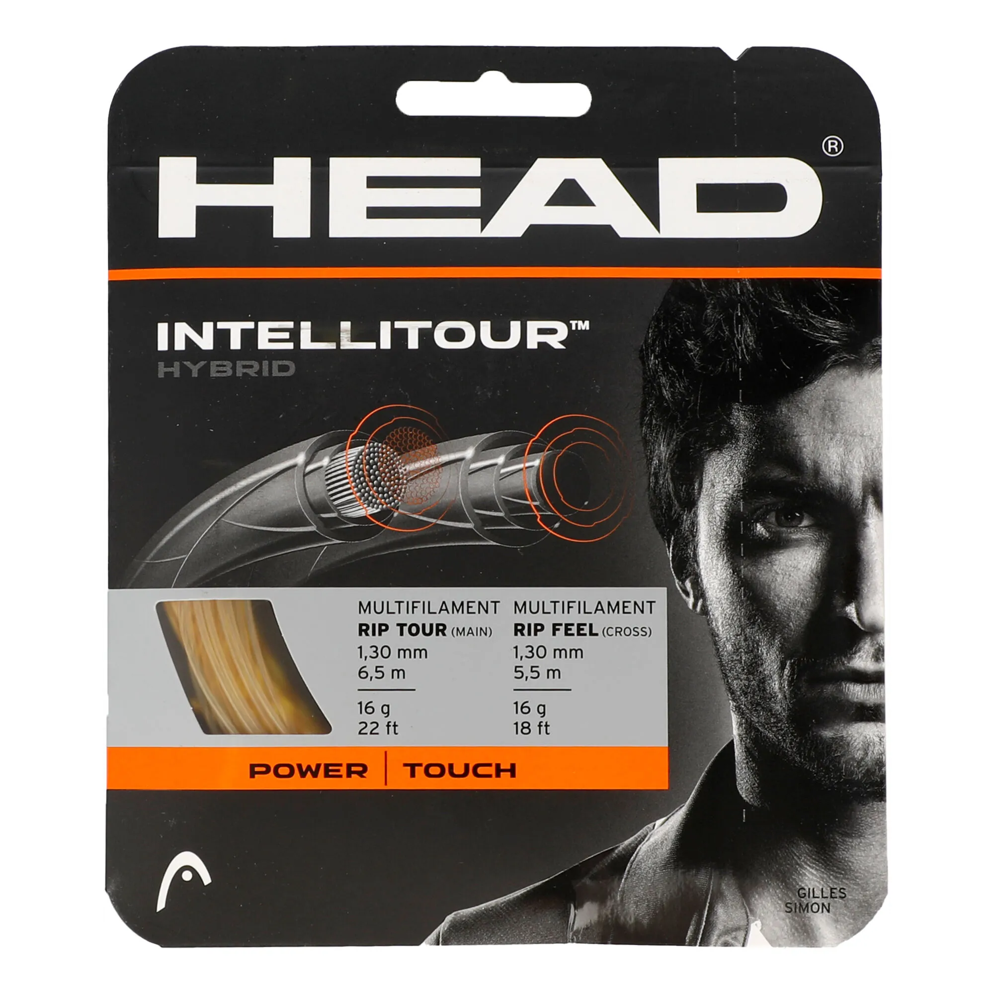 Head IntelliTour Set Di Corde 12m - Beige 3 Head IntelliTour Set Di Corde 12m - Beige