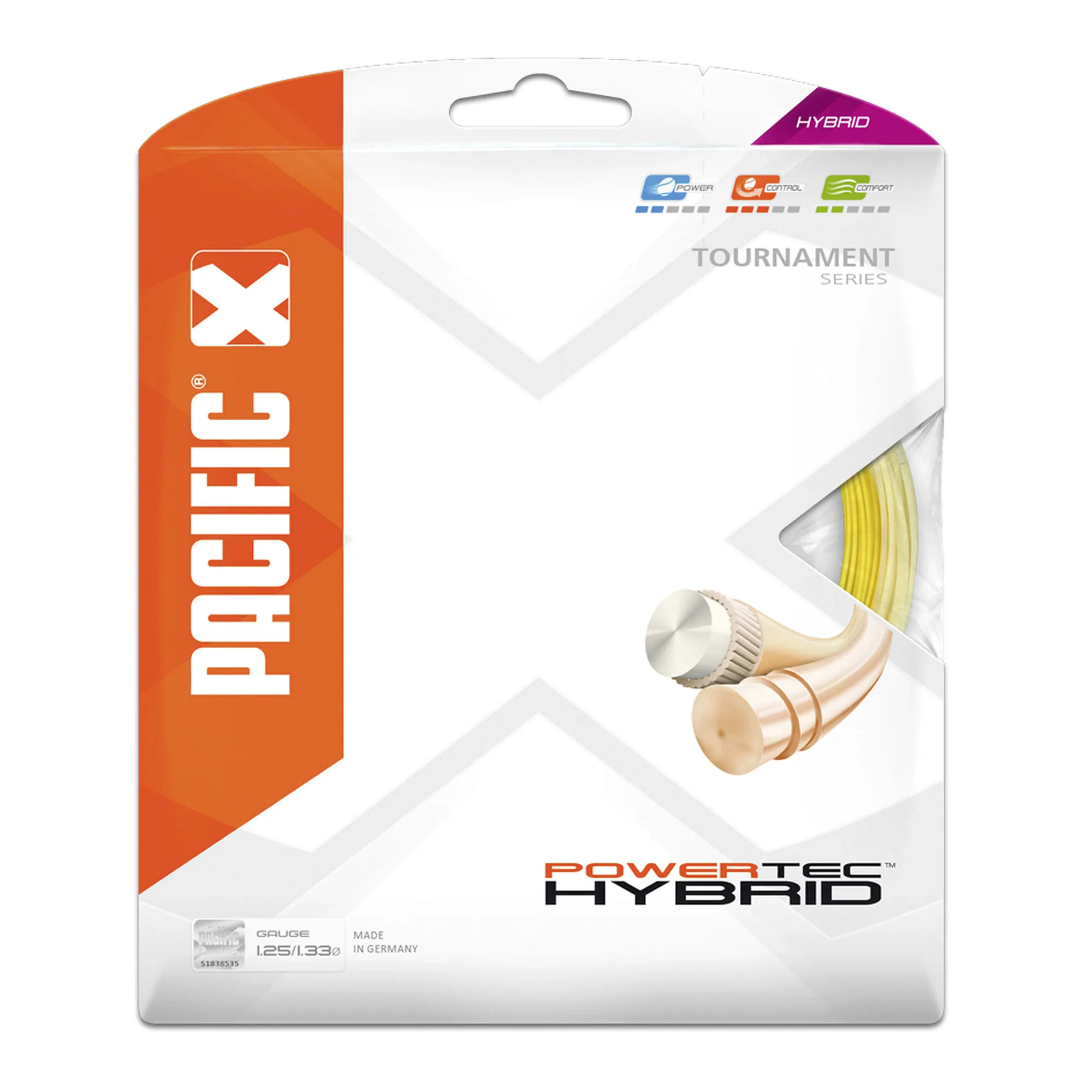 PACIFIC Power Tec Hybrid Set Di Corde 12,2m - Colori Naturali 3 PACIFIC Power Tec Hybrid Set Di Corde 12,2m - Colori Naturali