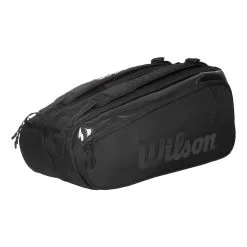 Wilson Super Tour Borsa Per Racchetta Da 9 - Nero