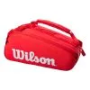 Wilson Super Tour Borsa Per Racchetta Da 15 - Rosso, Bianco -Vendite Babolat 0220500000 000