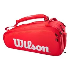 Wilson Super Tour Borsa Per Racchetta Da 15 - Rosso, Bianco 9 Wilson Super Tour Borsa Per Racchetta Da 15 - Rosso, Bianco -Vendite Babolat 0220500000 0 1