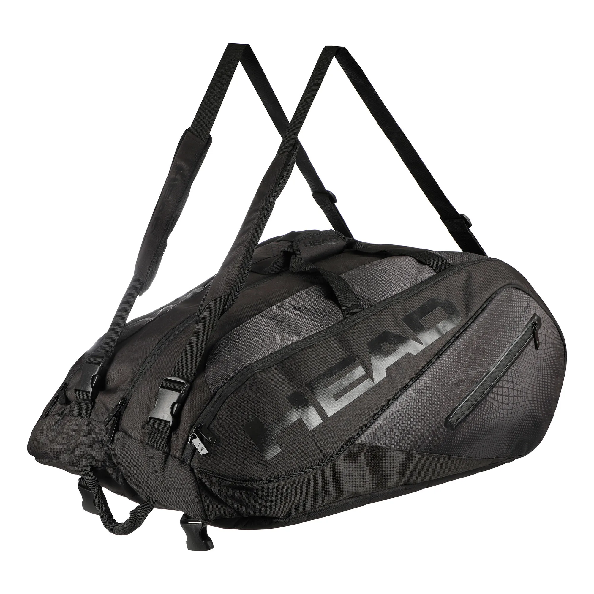 Head Tour Team 15R Megacombi Borsa Per Racchetta Edizione Speciale - Nero, Nero Brillante 9 Head Tour Team 15R Megacombi Borsa Per Racchetta Edizione Speciale - Nero, Nero Brillante - immagine 7