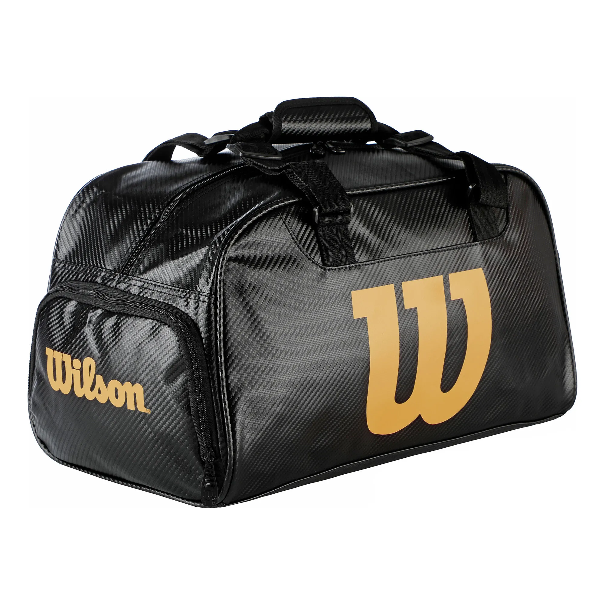Wilson Elite Borsa Sportiva Edizione Speciale - Nero, Oro 10 Wilson Elite Borsa Sportiva Edizione Speciale - Nero, Oro - immagine 8