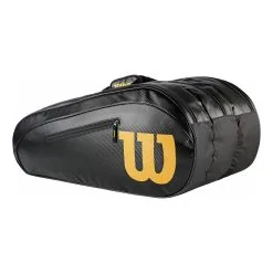 Wilson Elite Borsa Per Racchetta Da 15 Edizione Speciale - Nero, Oro -Vendite Babolat 0226500000 0 4
