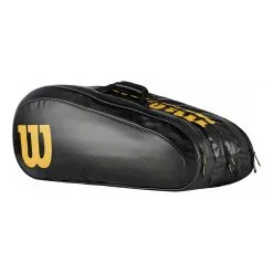 Wilson Elite Borsa Per Racchetta Da 15 Edizione Speciale - Nero, Oro -Vendite Babolat 0226500000 0 7