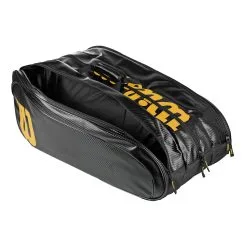 Wilson Elite Borsa Per Racchetta Da 15 Edizione Speciale - Nero, Oro -Vendite Babolat 0226500000 11