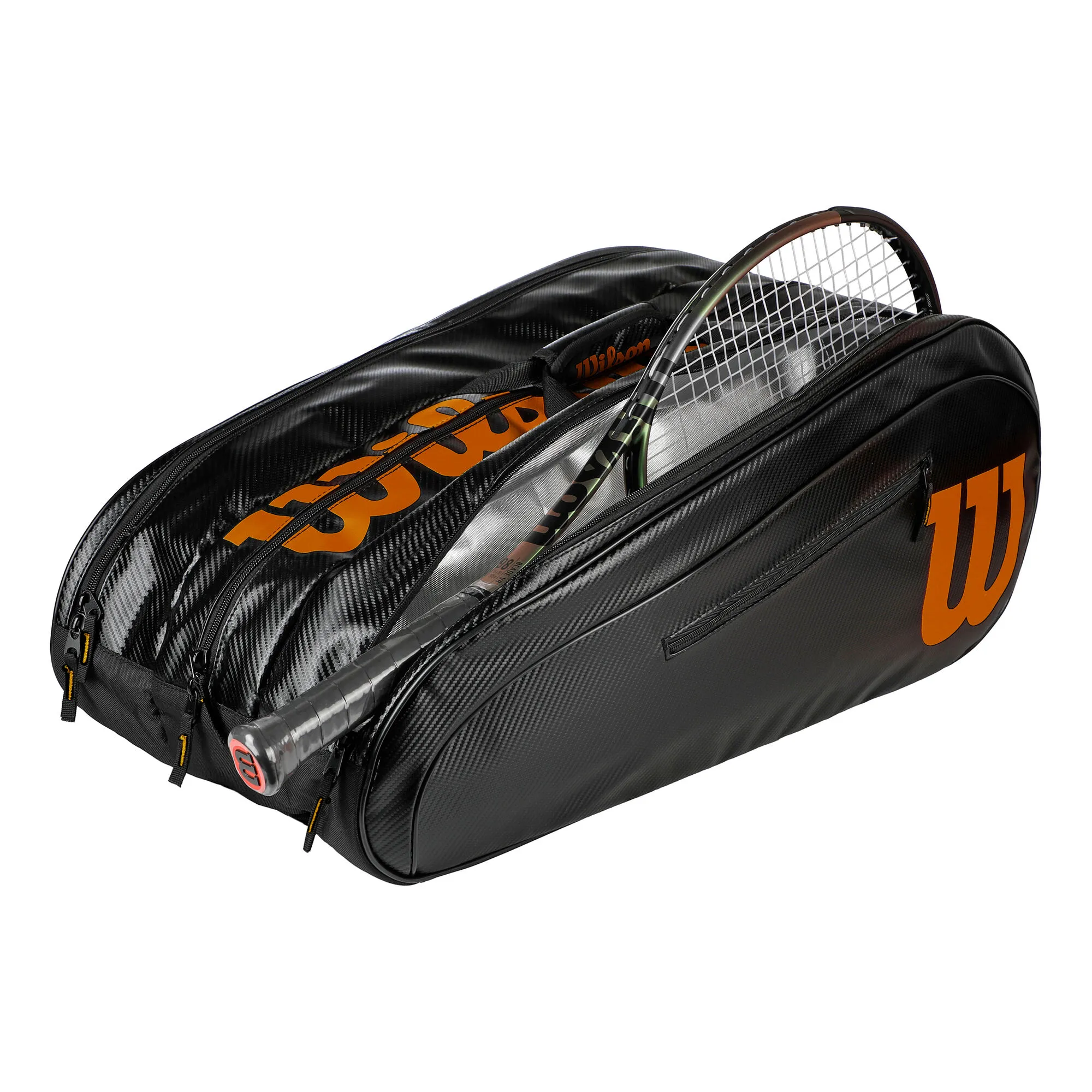 Wilson Elite Borsa Per Racchetta Da 15 Edizione Speciale - Nero, Beige 7 Wilson Elite Borsa Per Racchetta Da 15 Edizione Speciale - Nero, Beige - immagine 5
