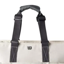 Wilson Women's Tote Borsa Sportiva Per Padel - Bianco -Vendite Babolat 0230800000 10