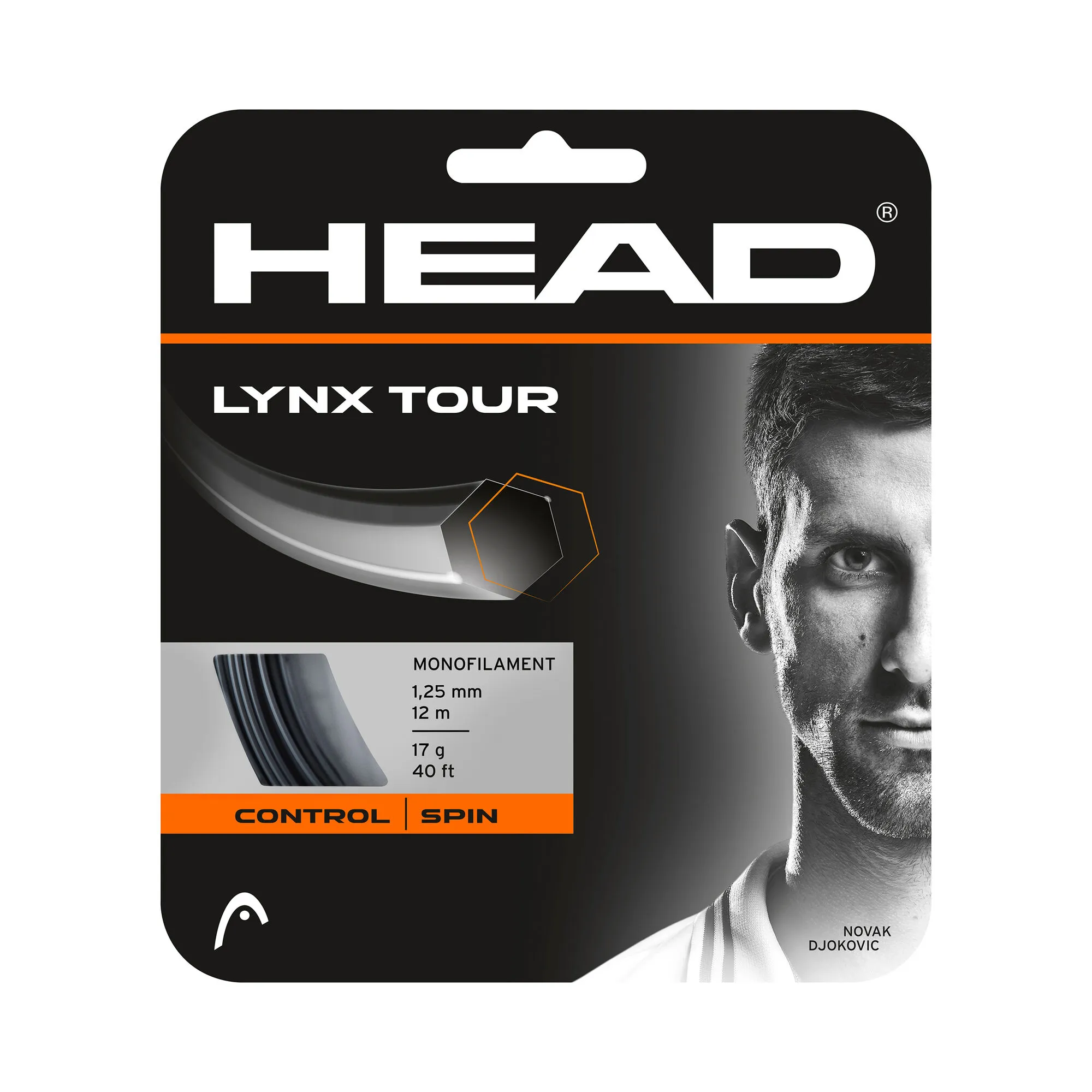 Head Lynx Tour Set Di Corde 12m - Nero 3 Head Lynx Tour Set Di Corde 12m - Nero