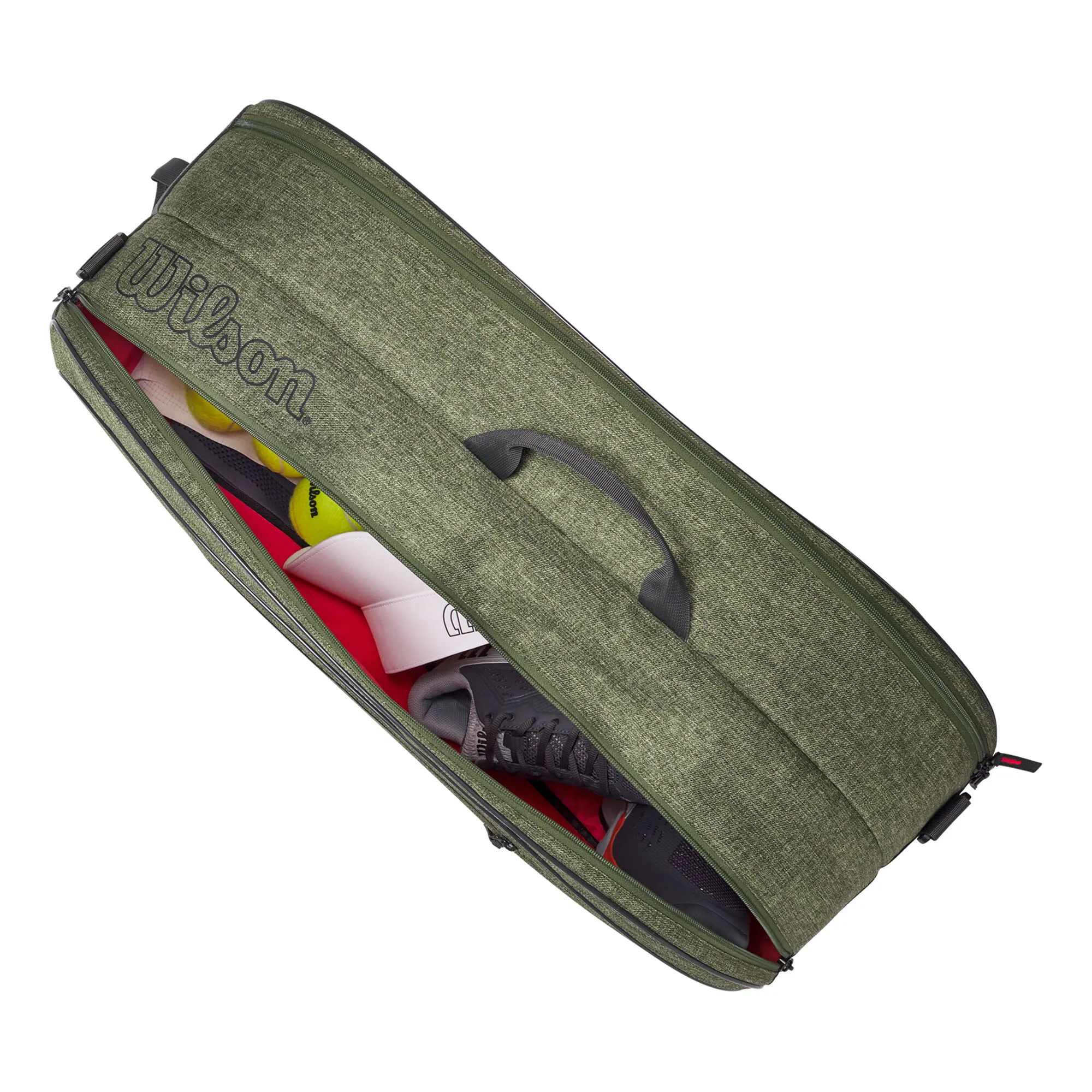 Wilson Team Borsa Per Racchetta Da 6 - Verde 7 Wilson Team Borsa Per Racchetta Da 6 - Verde - immagine 5