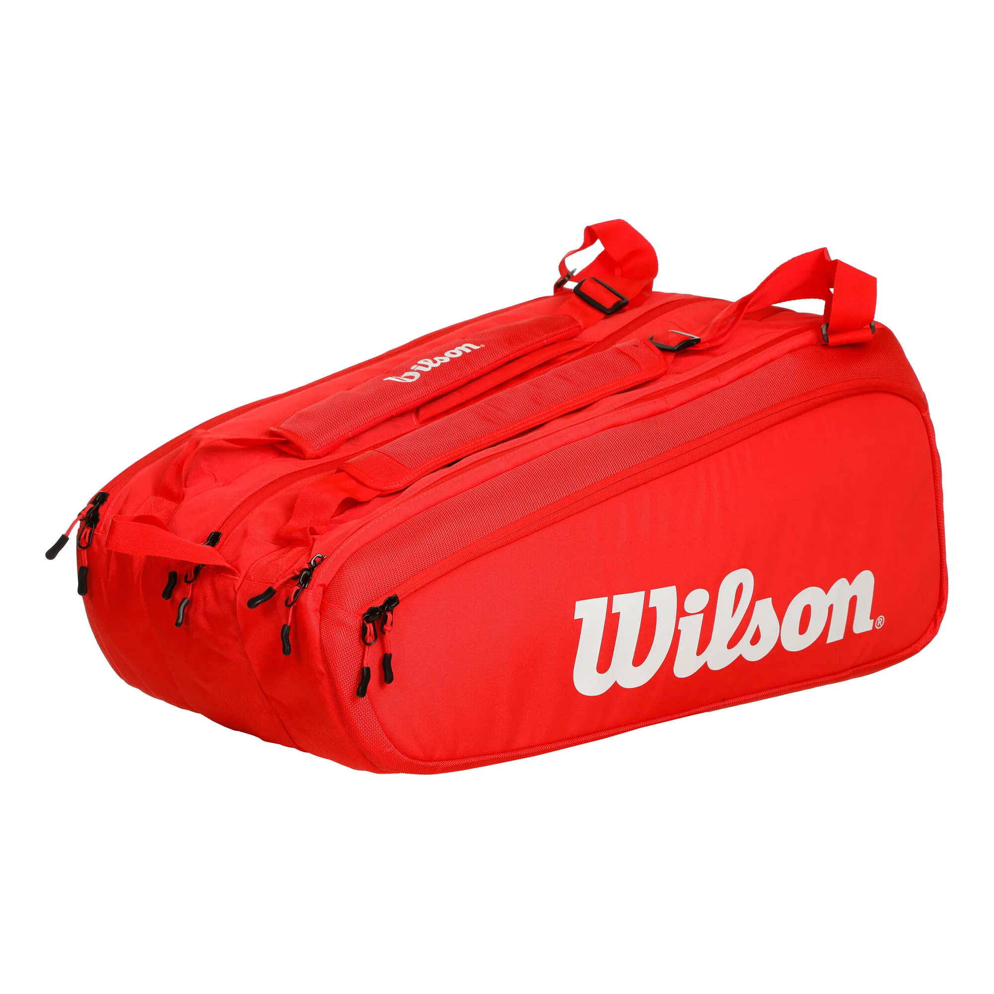 Wilson Super Tour Borsa Per Racchetta Da 15 - Rosso 3 Wilson Super Tour Borsa Per Racchetta Da 15 - Rosso