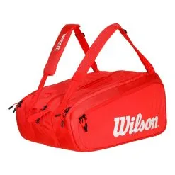 Wilson Super Tour Borsa Per Racchetta Da 15 - Rosso 24 Wilson Super Tour Borsa Per Racchetta Da 15 - Rosso -Vendite Babolat 0235900000 0 1