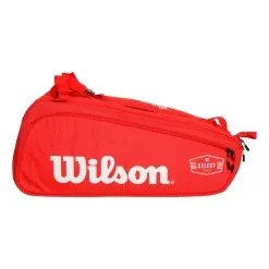 Wilson Super Tour Borsa Per Racchetta Da 15 - Rosso 16 Wilson Super Tour Borsa Per Racchetta Da 15 - Rosso -Vendite Babolat 0235900000 0 4