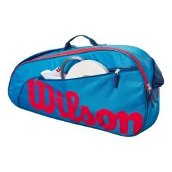 Wilson Junior Borsa Per Racchetta Da 3 - Blu, Arancione -Vendite Babolat 0236700000 0 2