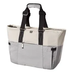 Wilson Women's Tote Borsa Sportiva - Grigio, Blu