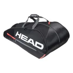 Head Tour Team 12R Borsa Per Racchetta - Nero, Arancione